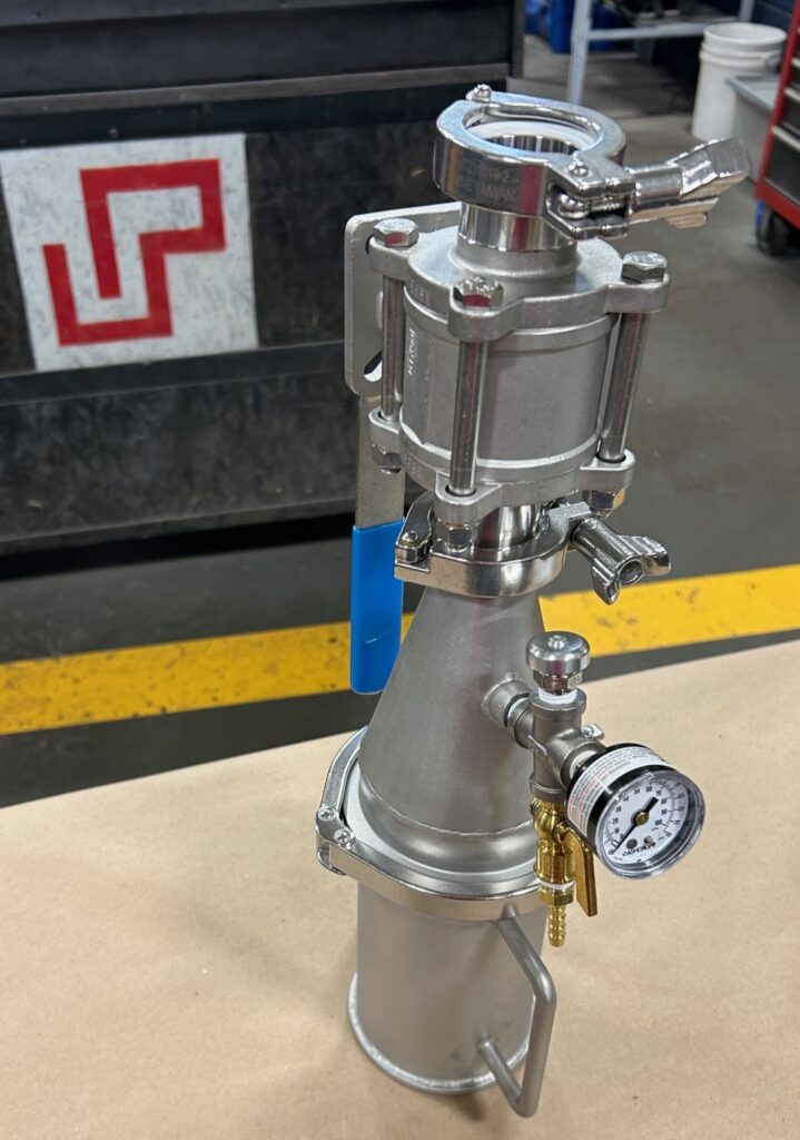 Inert Atmosphere Discharge Assembly Inert Atmosphere Discharge Assembly